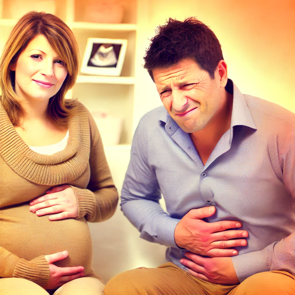 Couvade Sendromu, kuvad sendromu, sempatik gebelik sendromu, kuvat sendromu